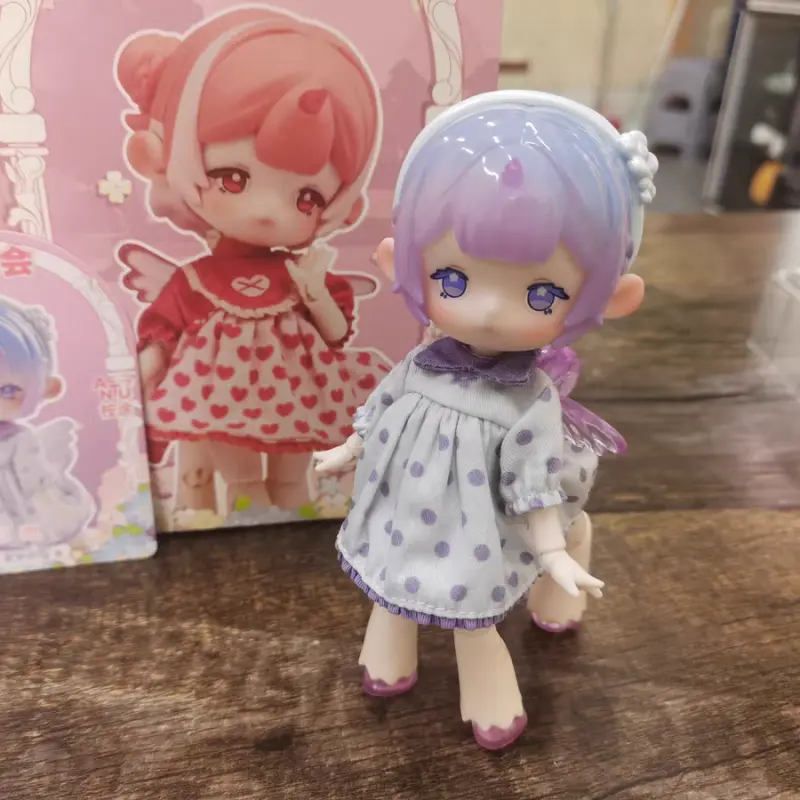 Penny Box Dreamlike Tea Party Series Blind Box Obtisu11 1/12bjd Anime Action Figure Model Doll Mystery Box Guess Bag Girl Gifts