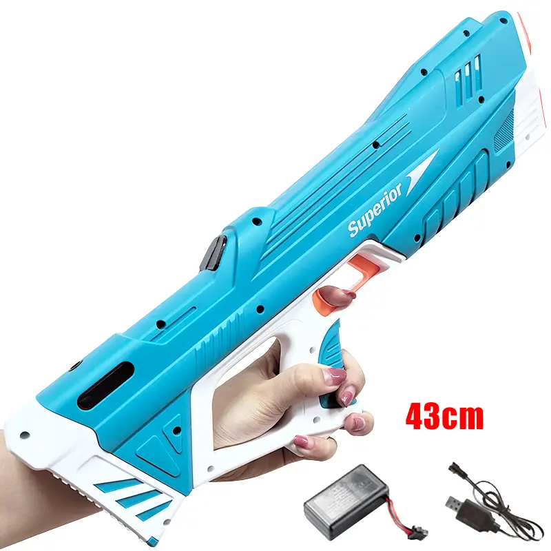 Electric Water Gun Toys Bursts Children's High-pressure Strong Charging Energy Water Automatic Water Spray Children's Toy Guns