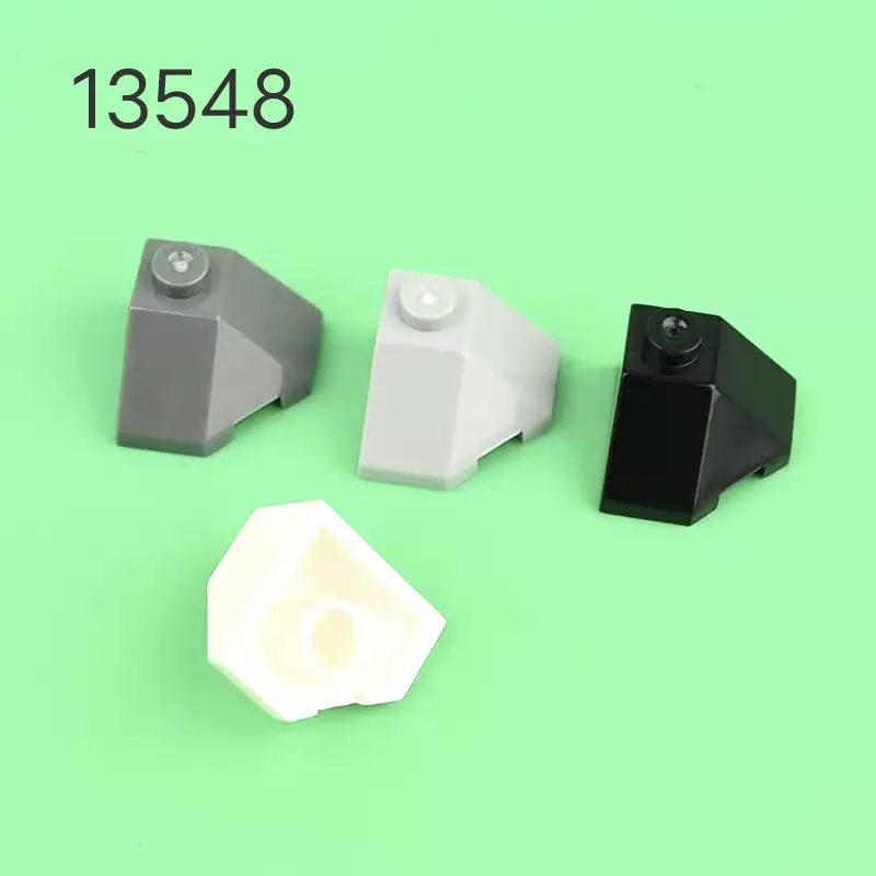 MOC 30pcs small particle building blocks compatible with 13548 parts 2x2 three-sided ramp bricks