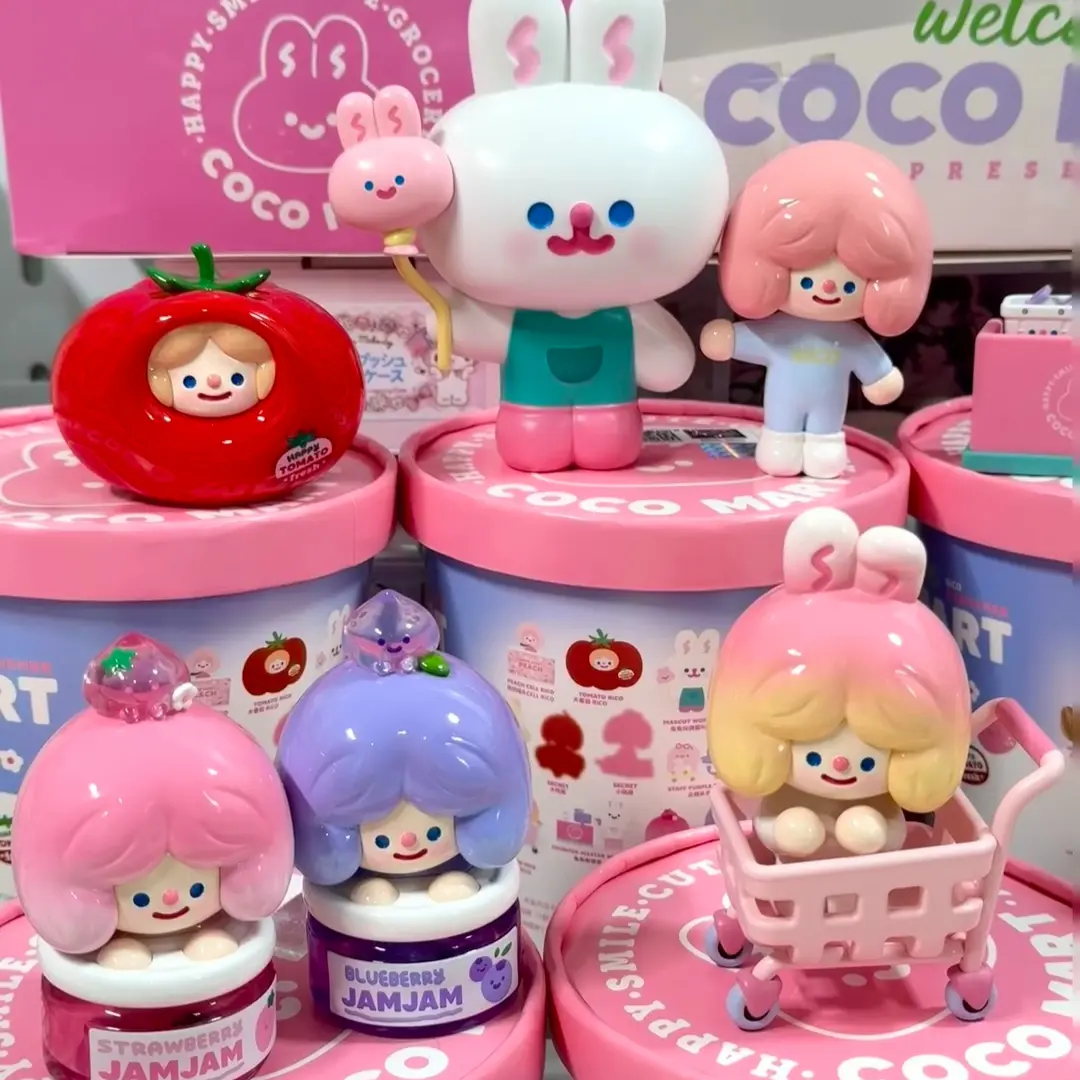 Rico Happy Supermarket Welcome Coco Mart Action Figure Gift Doll Figurine Cute Designer Toys Art Decoration
