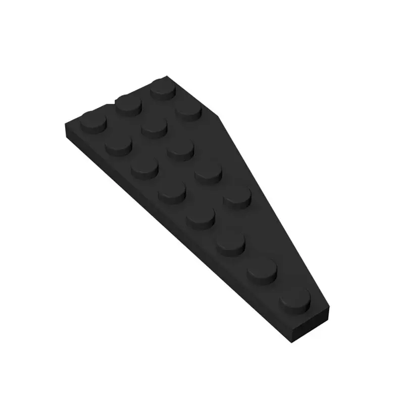 MOC 10PCS Puzzle Particle 50305 Wedge Plate 8x3 Building Blocks Kit Left Board House Bricks Toys Children Gifts Dropshipping
