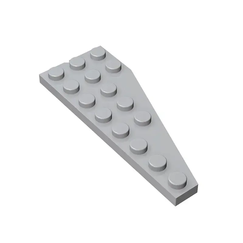 MOC 10PCS Puzzle Particle 50305 Wedge Plate 8x3 Building Blocks Kit Left Board House Bricks Toys Children Gifts Dropshipping