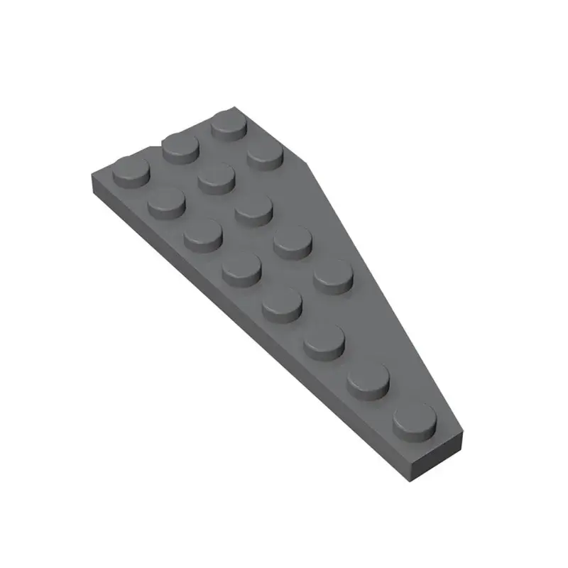 MOC 10PCS Puzzle Particle 50305 Wedge Plate 8x3 Building Blocks Kit Left Board House Bricks Toys Children Gifts Dropshipping