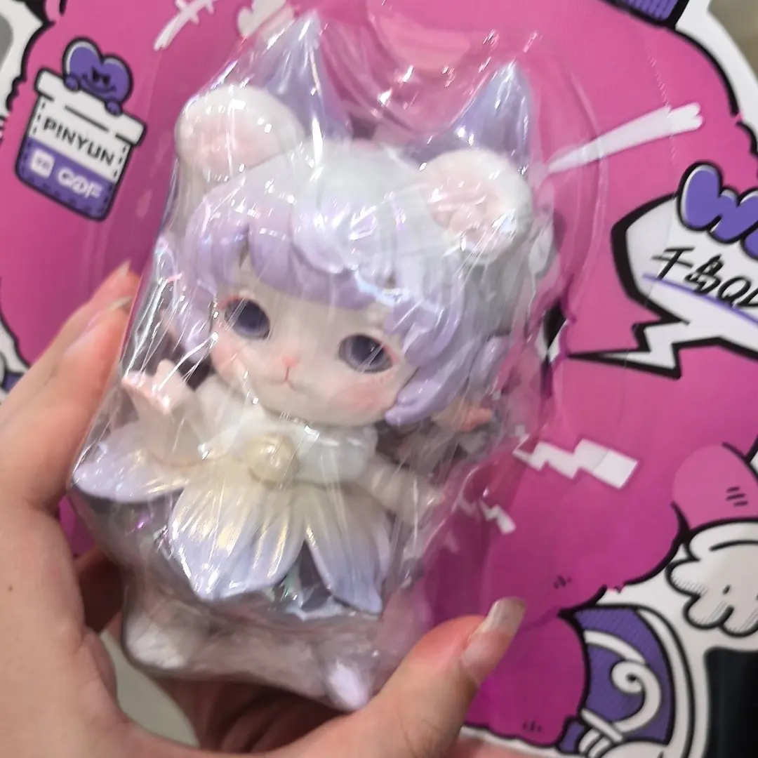 Mimia Cute Girl Figure Very Kawaii Little Cutie Doll Lolita Skirt Long Hair Designer Toys Gift Box Art Toy Collection Decoration