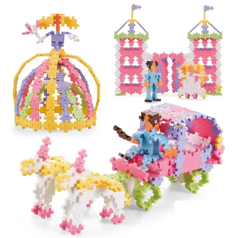 500/1000PCS Building Blocks  Pack City Classic Bricks Plus Plus  Bricks Block Plate Creative Toy