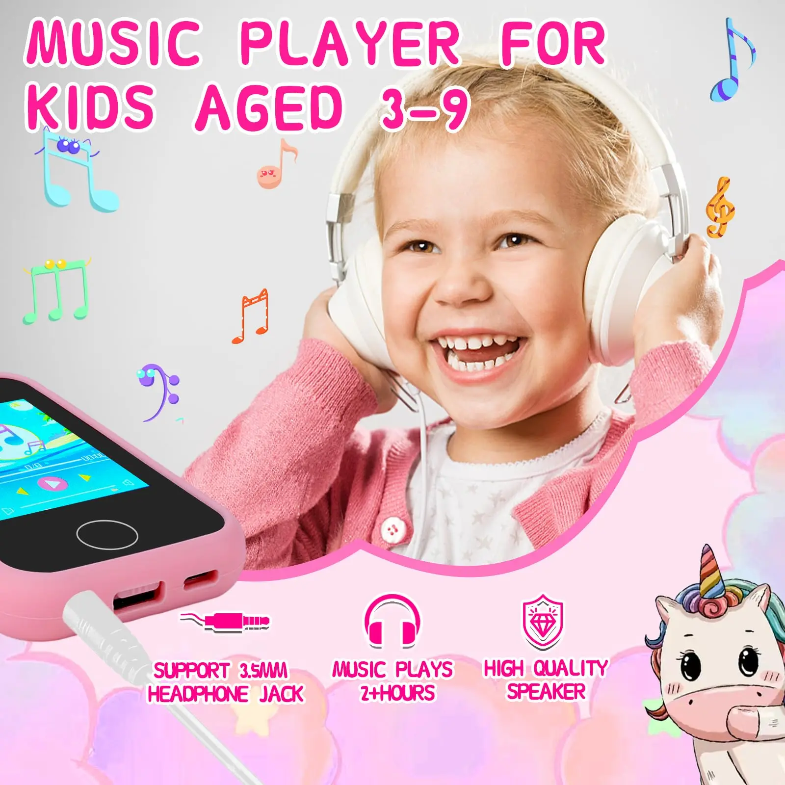 Kids Mini Phone Funny Learning Words Puzzle Game Music Player Dual Camera Alarm Clock Calculator Flashlight Educational Toys