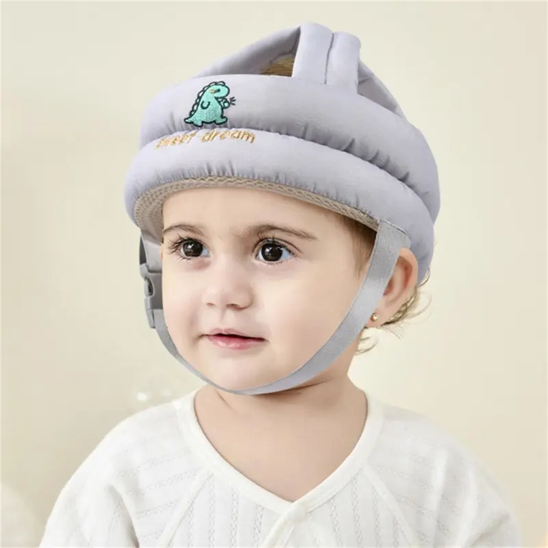 Cushioned Baby Protective Helmets Soft Baby Headguard Comfortable for Head Safety During Walking & Playtimes for Toddler