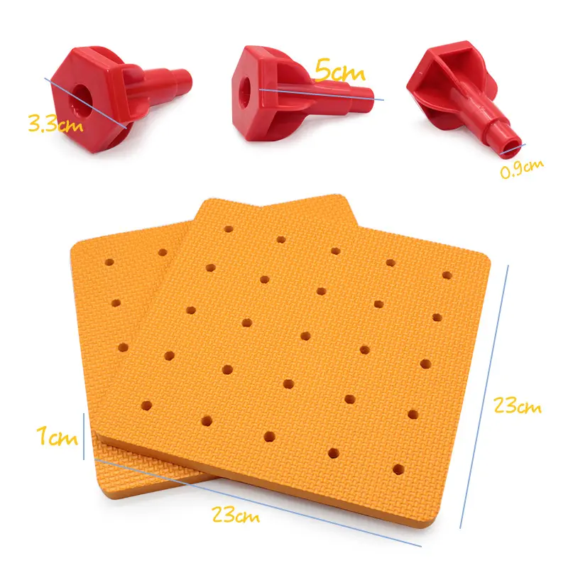 Children Stacking Blocks Montessori Toys Early Education Large Particle Nails Building Blocks Parish Board Game Educational Toys