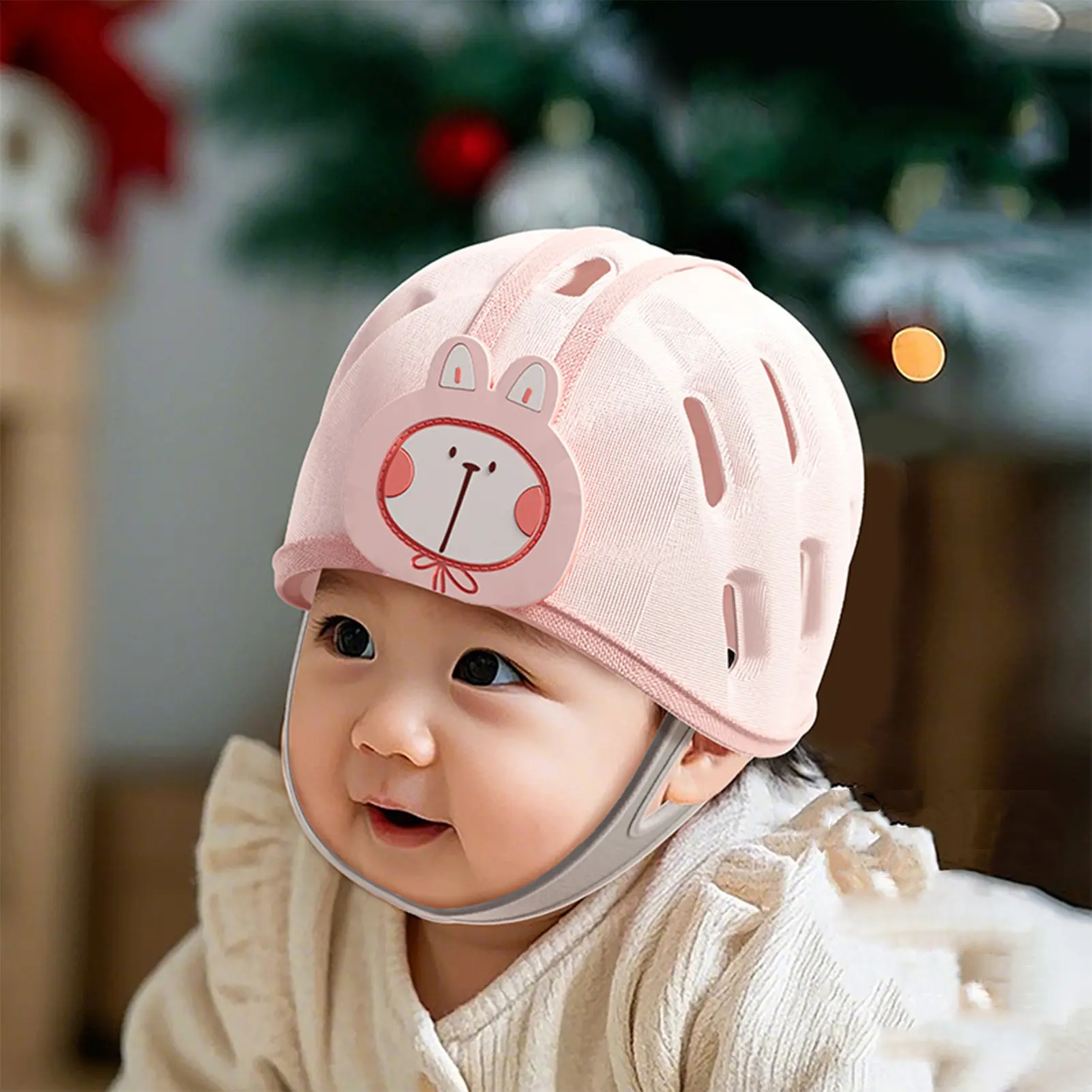 Baby Safety Helmet Baby Learning To Walk Protective Caps EVA Toddler Caps Anti-fall Head Protection Hat For Baby Walk Crash Hat