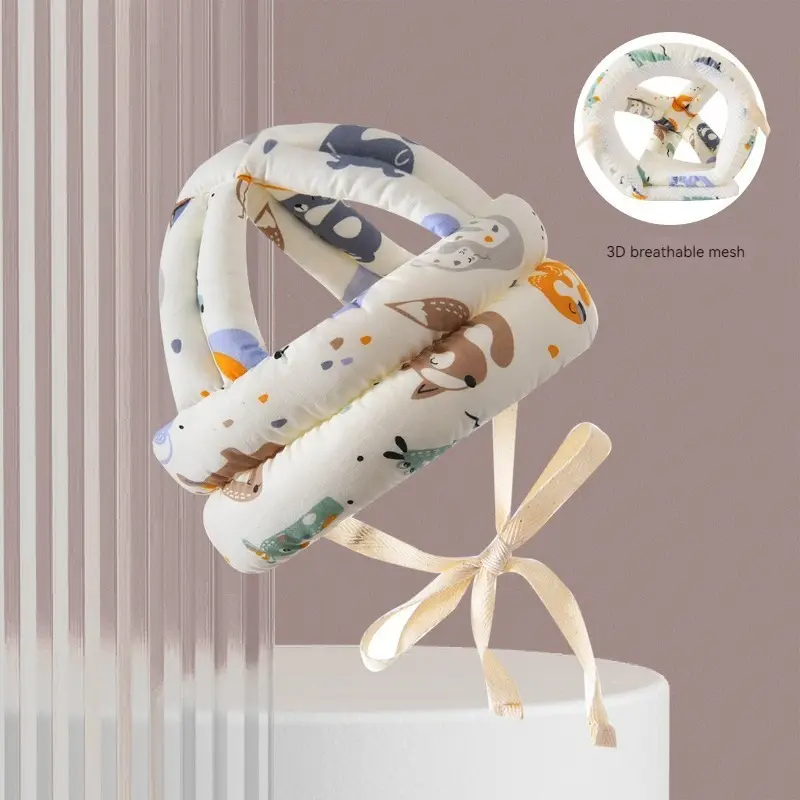 1 PCS Baby Safety Helmet Head Protection Hat Toddler Walk Crash Cap Adjustable Protective Headgear