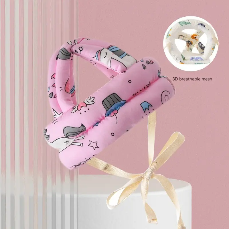 1 PCS Baby Safety Helmet Head Protection Hat Toddler Walk Crash Cap Adjustable Protective Headgear