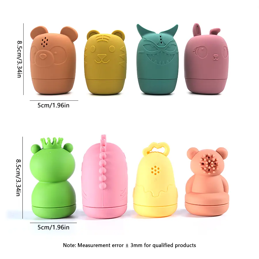 Baby bath toys children swimming silicone dolls water play fun bath cute funny children bathroom shower bathtubs