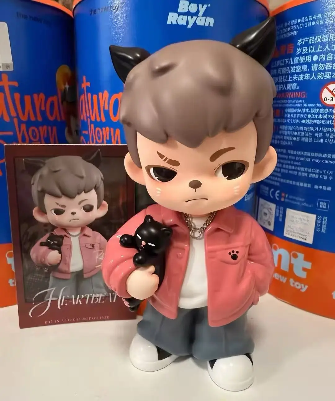 New RAYAN Natural Born Player Blind Box Cool Boy Figure Doll Rayan Born To Explore Collection Art Toy