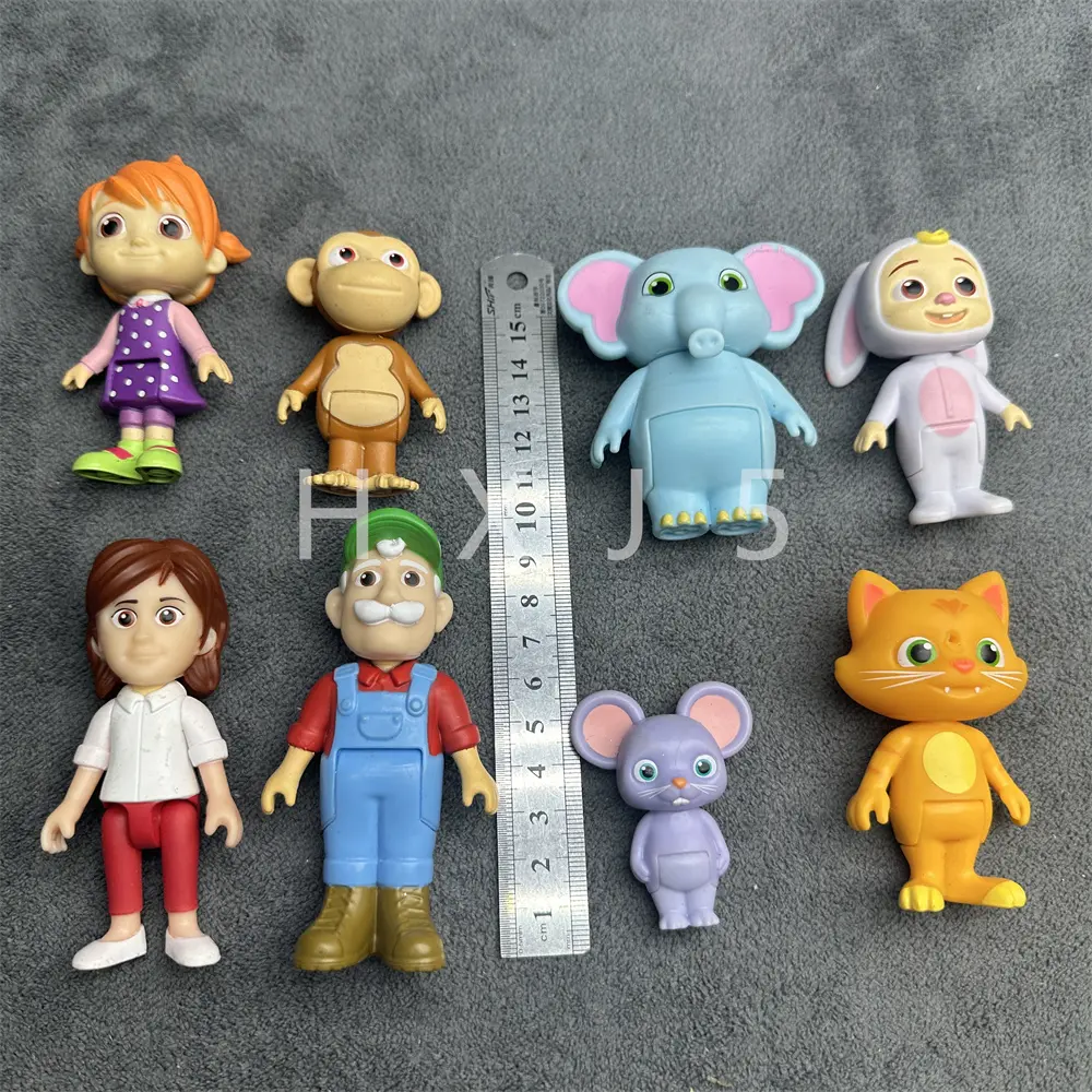 Original and multi style options for cartoon anime dolls, mini cute cars, children's family toys