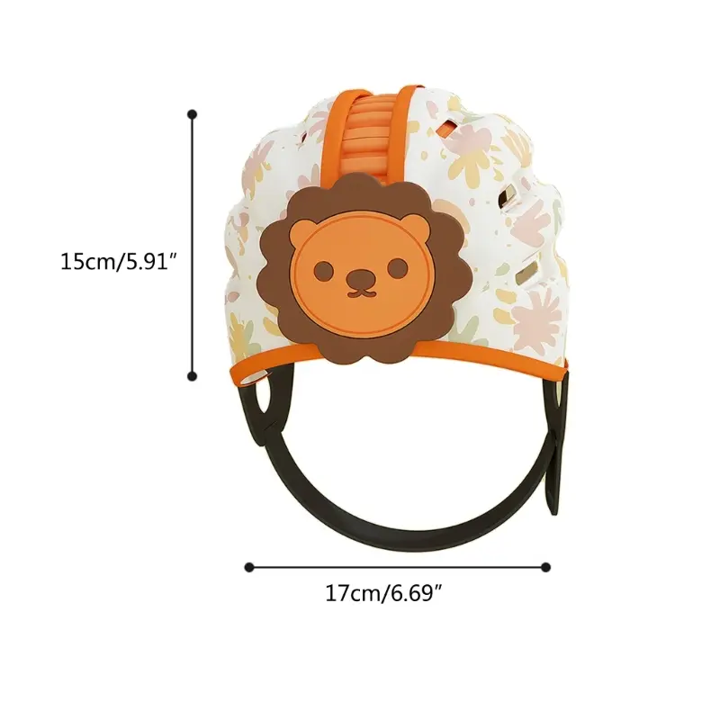 Baby Helmet Safety Helmet for Toddler Breathable Hat Anti-Fall Head Protectors