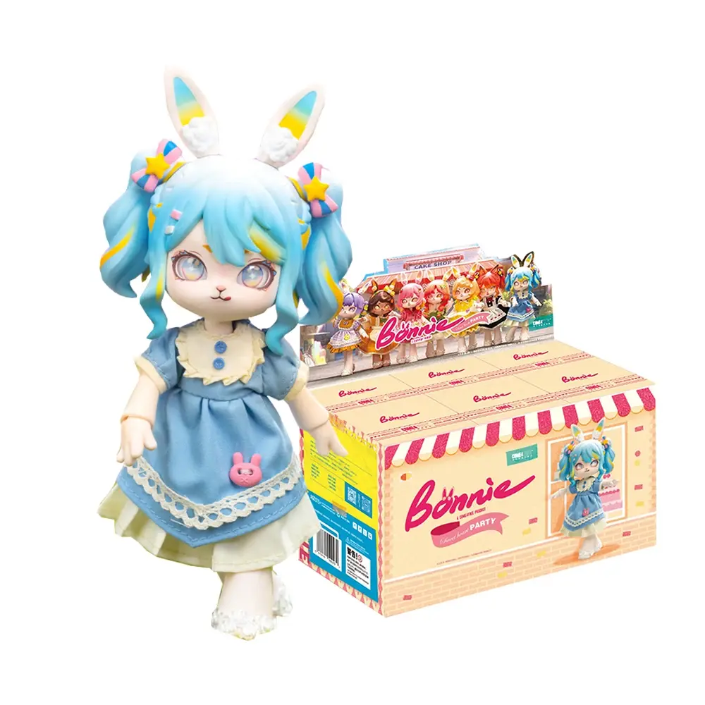 Bonnie Blind Box Toys Cute 1/12 Bjd Obtisu11 Jointed Doll Mystery Surprise Box Action Figure Kawaii Dolls Girls Christmas Gift