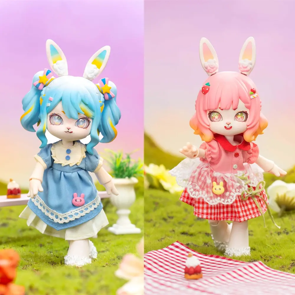 Bonnie Blind Box Toys Cute 1/12 Bjd Obtisu11 Jointed Doll Mystery Surprise Box Action Figure Kawaii Dolls Girls Christmas Gift