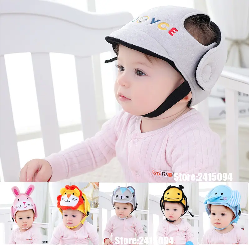 Baby Protective Helmet Boy Girls Anti-collision Safety Helmet Infant Toddler security & Protection Soft Hat for Walking Kids cap