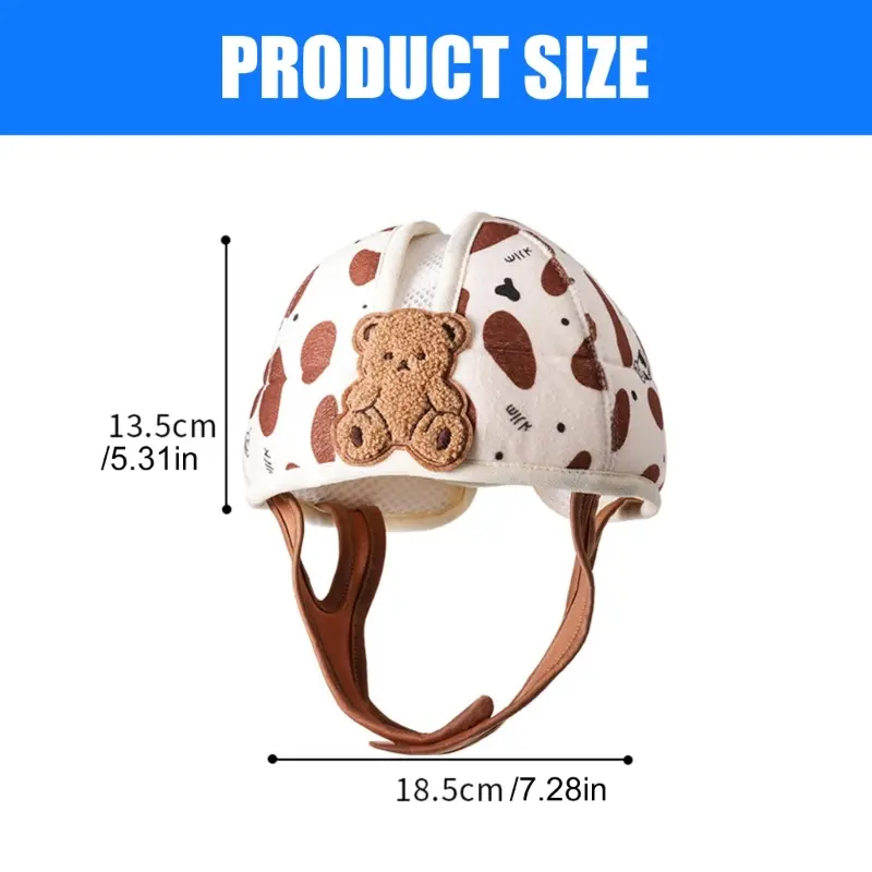 Baby Safety Hat for Crawling and Walking Adjustable Infant Head Protector Hat