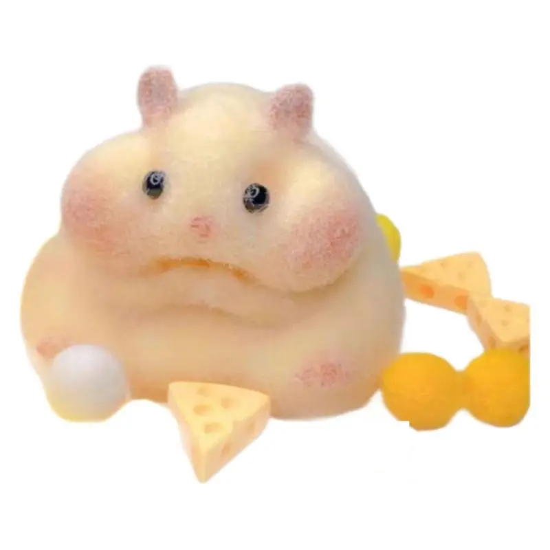Children And Adults Can Relieve Stress With Soft Rubber Animals, Cats, Claws, Geese, Ducks, Hamsters Chicks To Relieve Anxiety