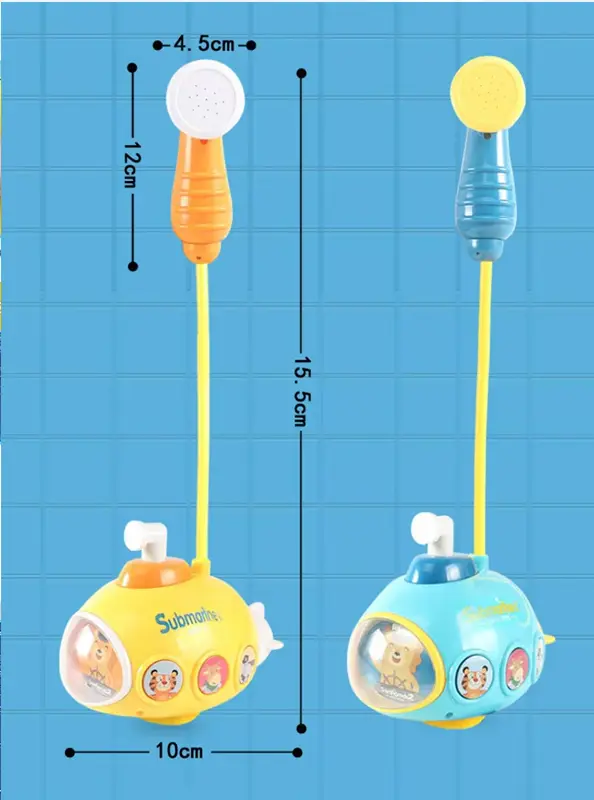 Recharge Baby Bath Toys for Kids Electric Submarine Shower Sucker Baby Toys Spray Water Toys Bathtub Toys Sprinkler Baby Shower