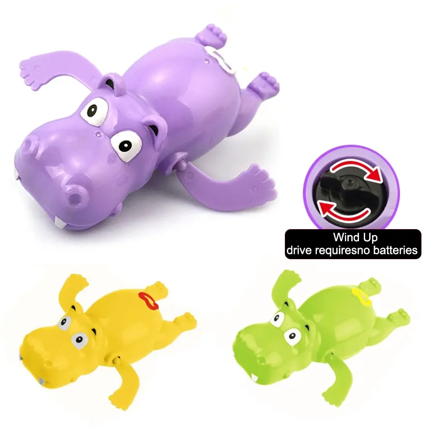 Swimming Animal Toys , Wind Up Chain Bathing Water Animal kiss fish turtle Pool Float Bathtime Toys for Boys Girls