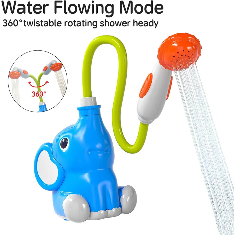 Elephant Baby Bath Shower Head Toys for Kids Bath Toys for Infants Kids Swimming Pool Toys Bathtub Toys Toddlers Newborn Infants