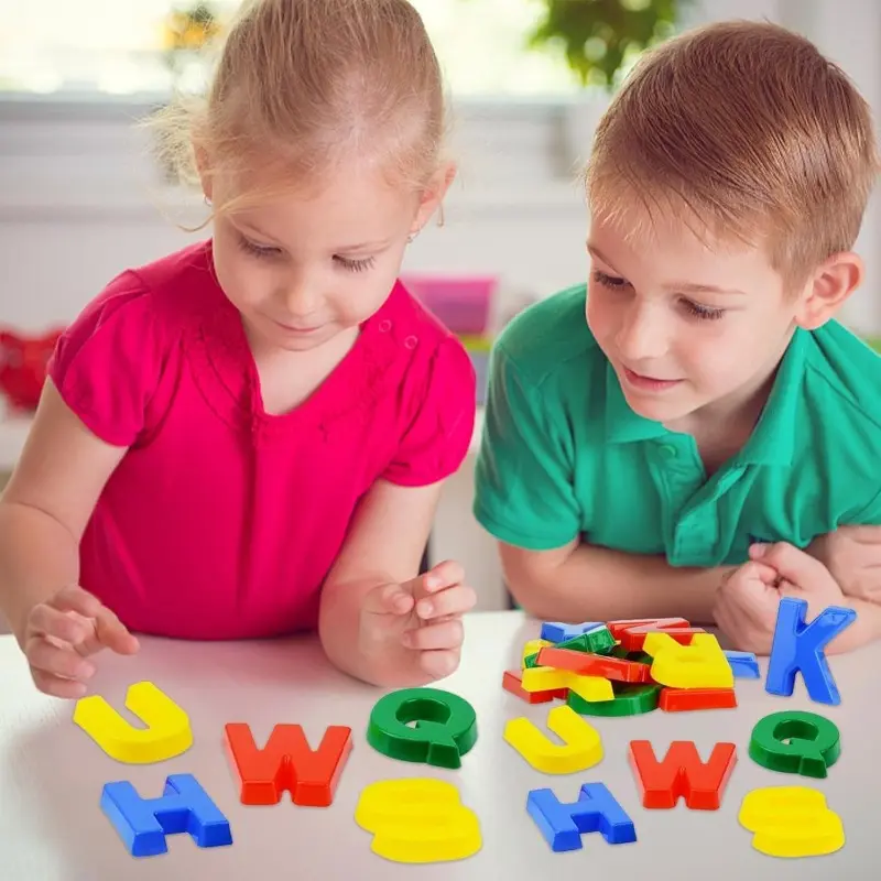 ABC Alphabet Beach Toys Sand Molding Kit for Kids Uppercase Letters Sand Mold Outdoor Sensory Color Training Sandbox Tools