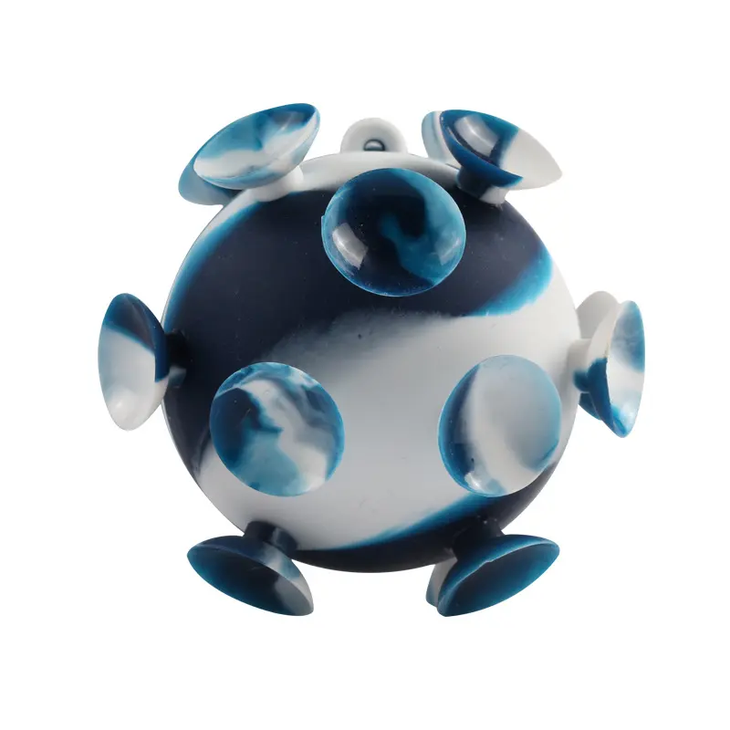 Unzip toy Magic Ball 3D suction cup ball children's gift suction cup toys