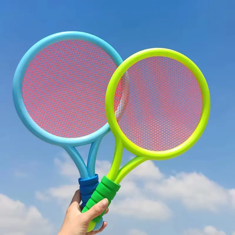 Kids Tennis & Badminton Racket Set - Lightweight Outdoor Sports Racket Portable Tennis & Badminton Gear for Children