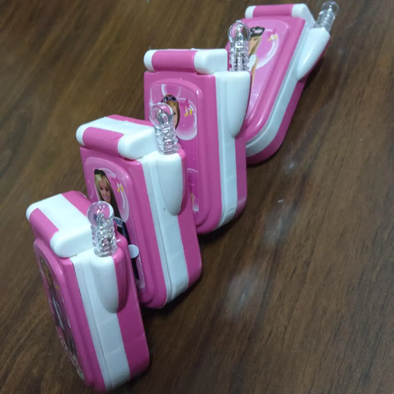 Clip Classic Nostalgic Electronic Music Glowing Kids Mobile Phone Toy Parent-Children Interactive Girl Holiday Gifts