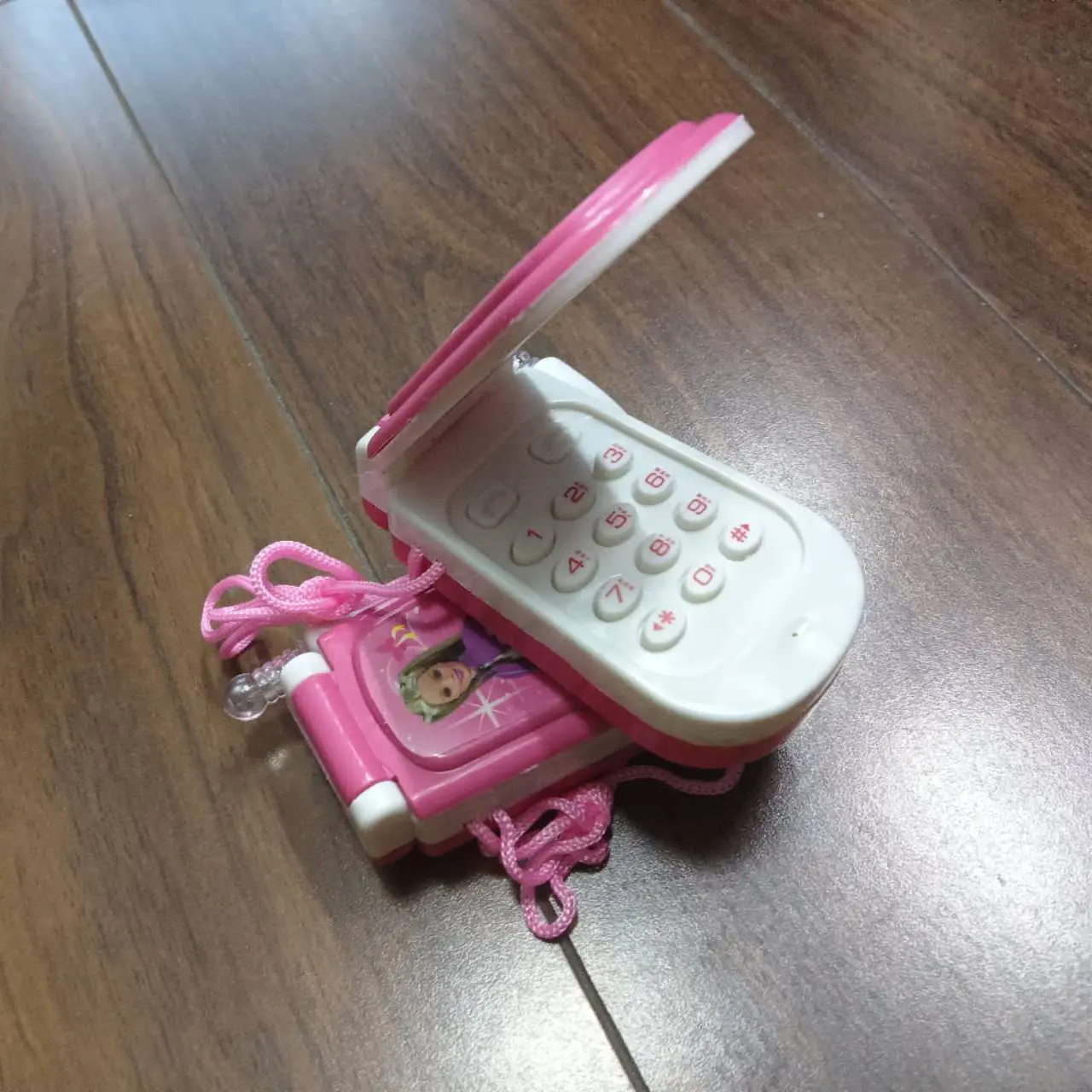 Clip Classic Nostalgic Electronic Music Glowing Kids Mobile Phone Toy Parent-Children Interactive Girl Holiday Gifts