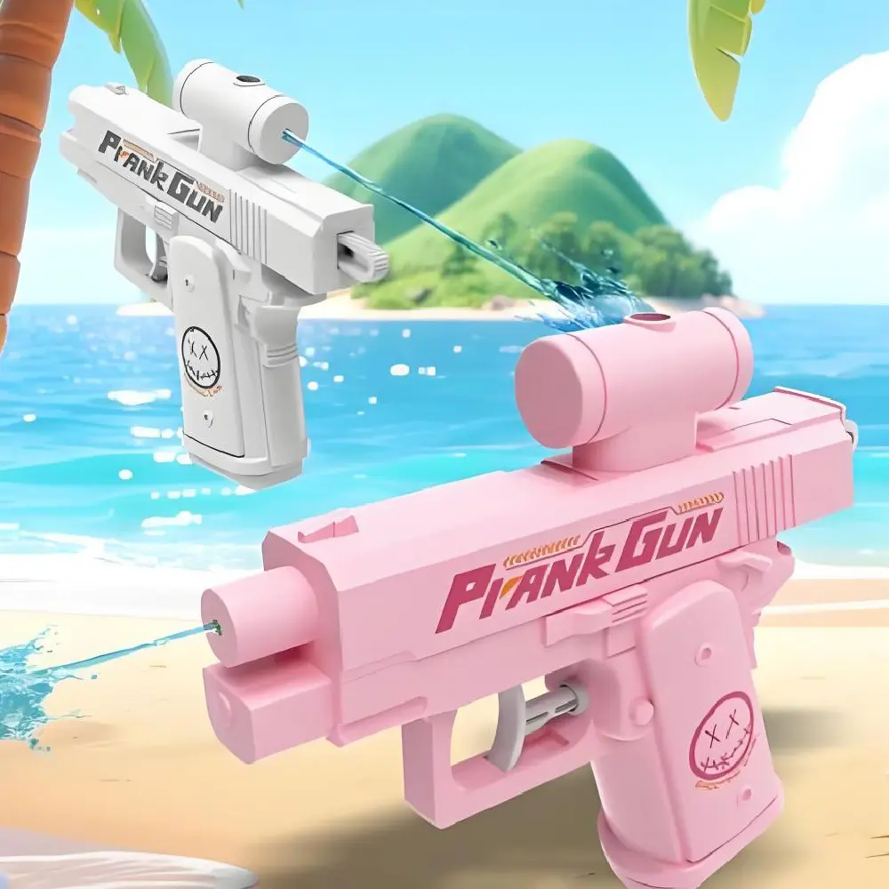Prank Water gun Toy Handheld Manual Two-Way Water Gun Summer Mischievous Water Toy Children Adult Outdoor Swimming Pool Toy