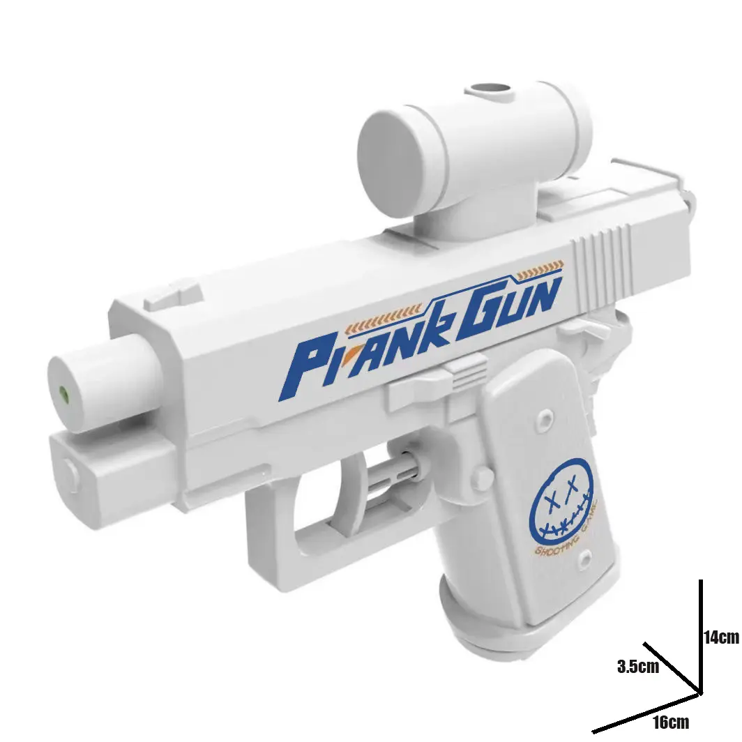 Prank Water gun Toy Handheld Manual Two-Way Water Gun Summer Mischievous Water Toy Children Adult Outdoor Swimming Pool Toy