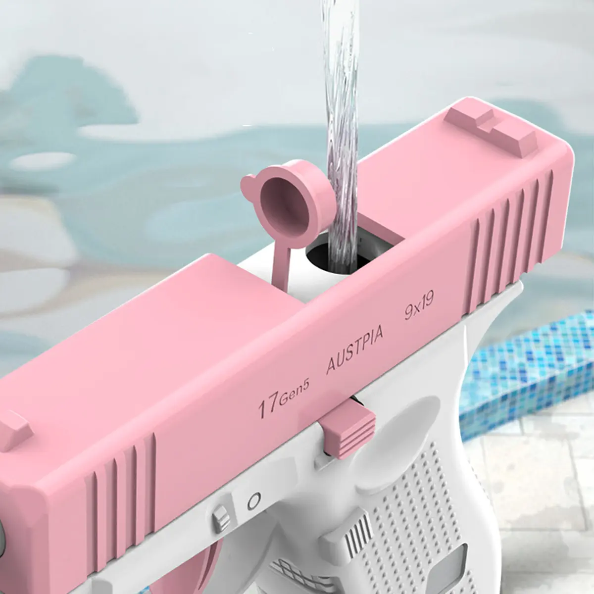 M1911 Water Pistol Toy - High-Power Squirt Gun for Kids & Adults, Summer Pool Beach Outdoor Water Blaster for Fun Shooting Games