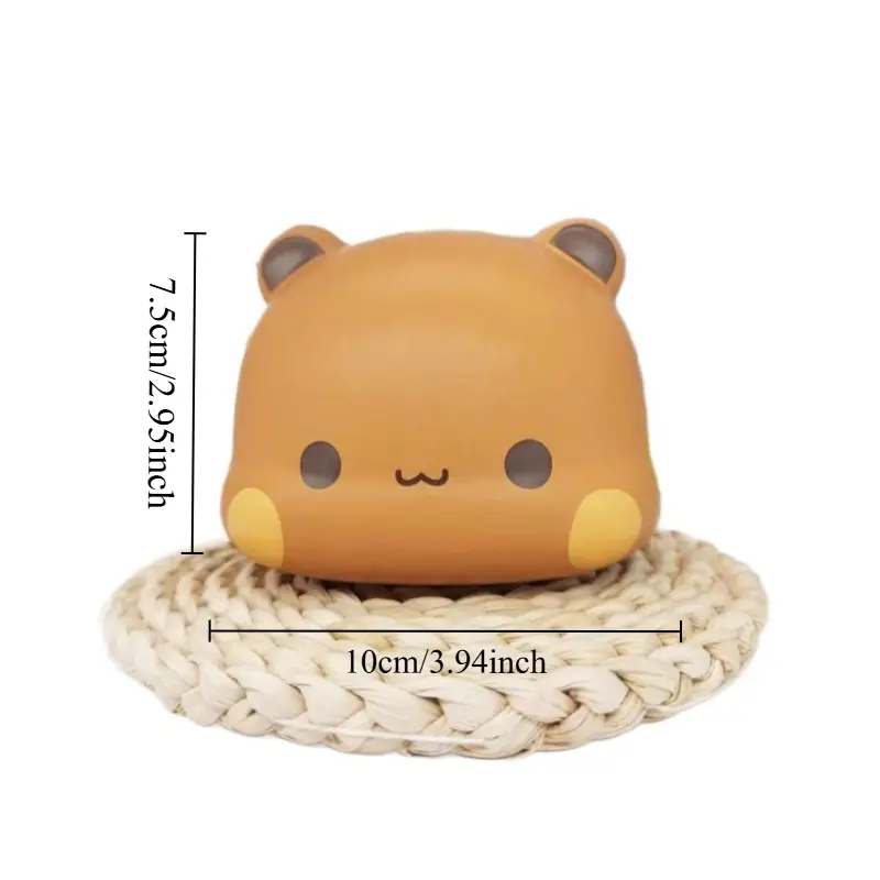 Cute Bubu Dudu Squeeze Stress Toy Kawaii Cartoon Shape Panda Stress Relief Toys Quick Rebound Doll Christmas /birthday Gift