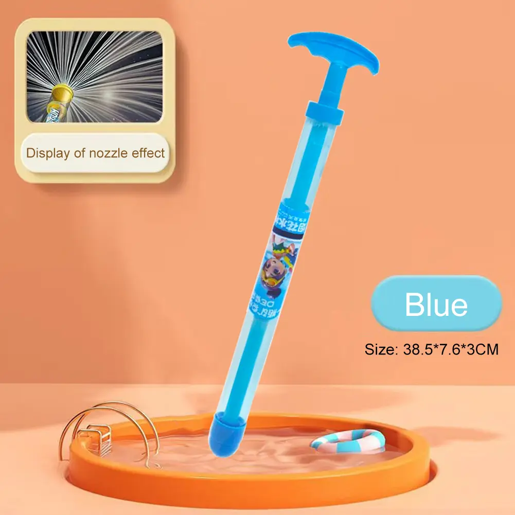 Fireworks Water Gun Water Spray Toy Large Capacity Tube Beach Water Fighting Toy Pull-Out Sprinkler Toy for Bathing Pool Party