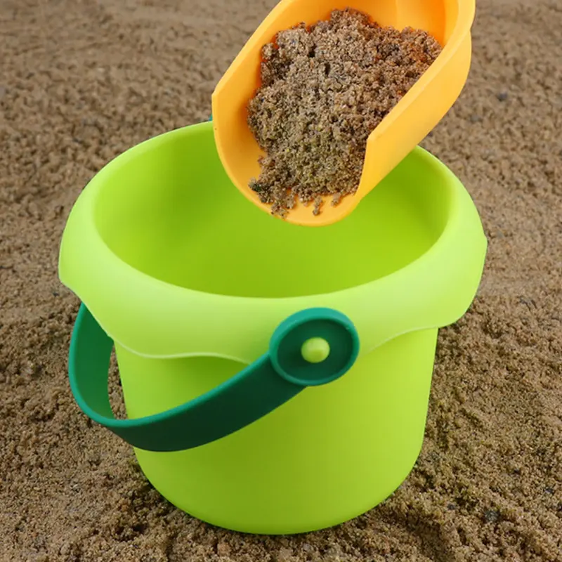 3/4pcs Children's Beach Toy Set Baby Beach Game Large Sand Shovel Beach Bucket Sand Digging Tool Toy Kids Gift