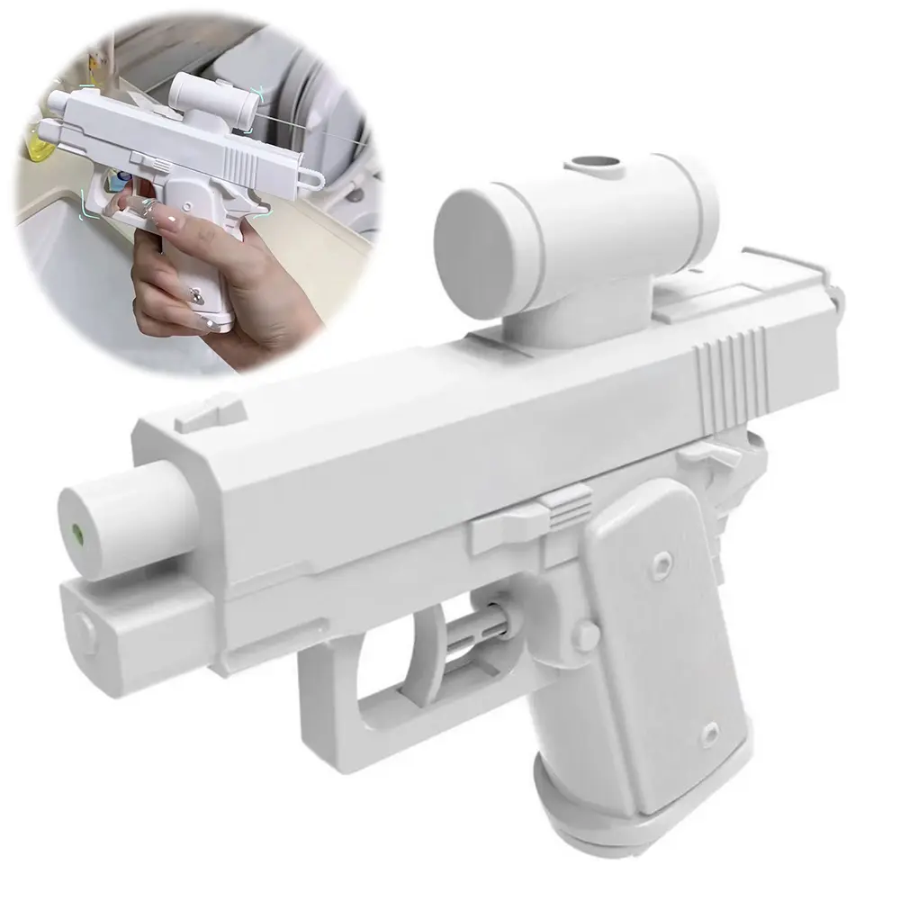 Water Gun Toy Reverse Shooting Water Gun Continuous Firing Water Gun Pistol Summer Outdoor Beach Toy Shoot Water Gun for Kids