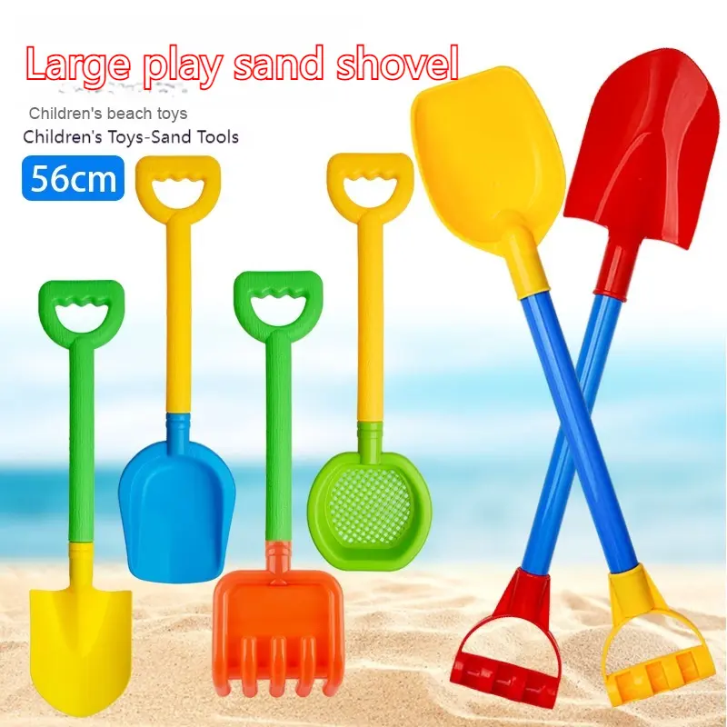 Beach Toys Large Sand Shovels Children'S Splashing Sand Dredging Tools Sand Rakes Snow Shovels Thickened Plastic Shovels 2024