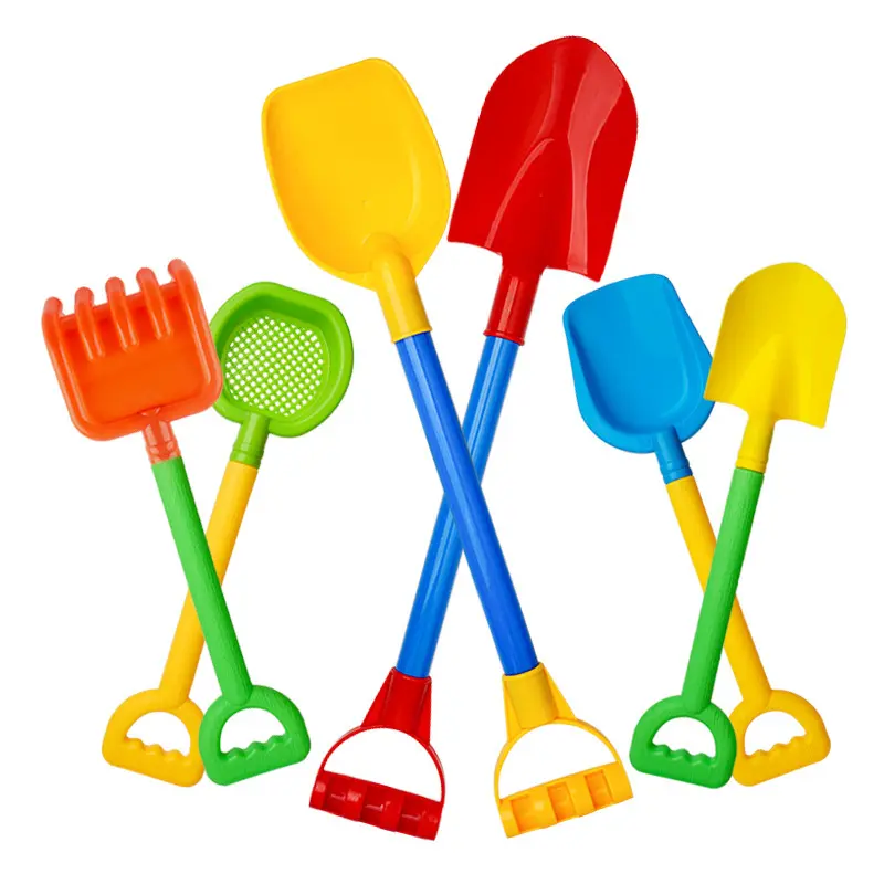 Beach Toys Large Sand Shovels Children'S Splashing Sand Dredging Tools Sand Rakes Snow Shovels Thickened Plastic Shovels 2024