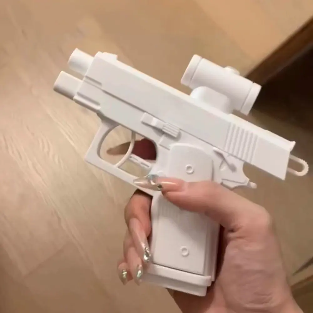 Funny Water Gun Toys Children Joke Prank Gun Water Play Toy Bidirectional Water Gun Summer Outdoor Beach Swim Pool Toy for Kids