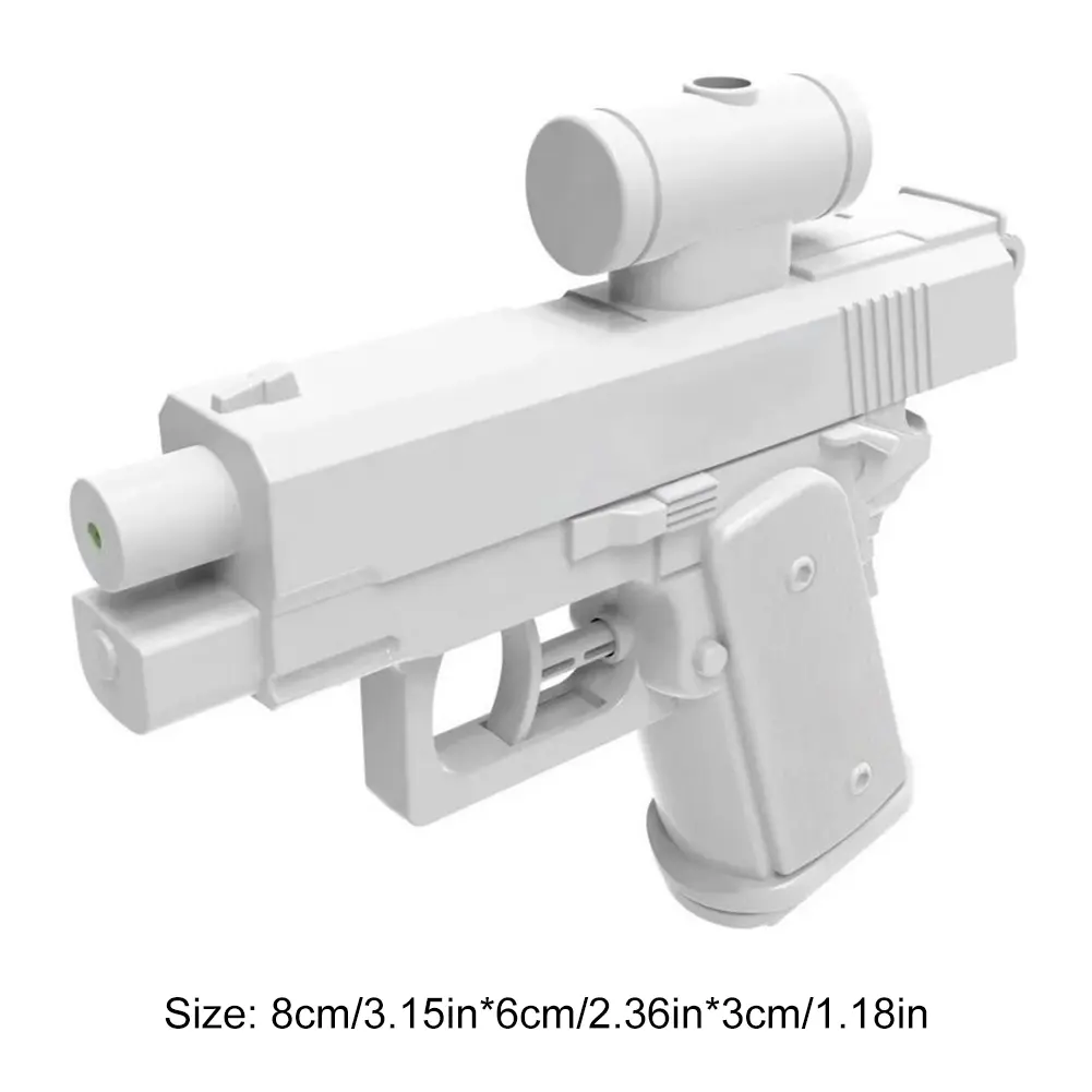 Funny Water Gun Toys Children Joke Prank Gun Water Play Toy Bidirectional Water Gun Summer Outdoor Beach Swim Pool Toy for Kids