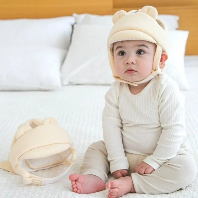 Ins Baby Toddler Head Cap Anti-collision Children Summer Breathable Protective Pad Helmet Baby Anti-fall Hat