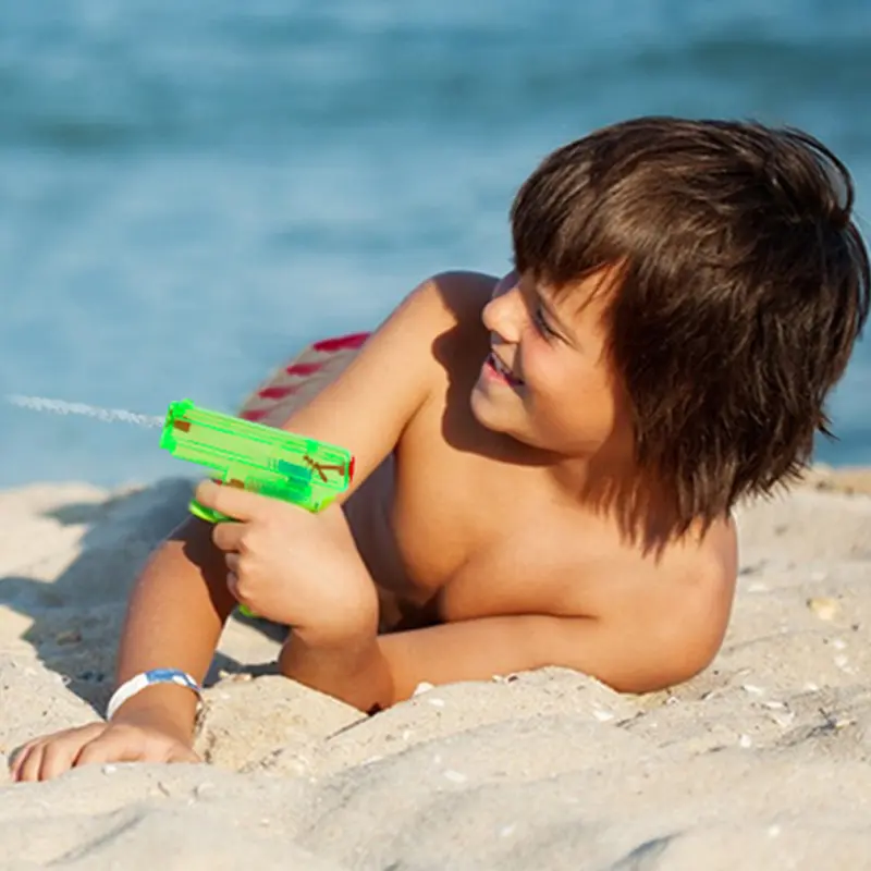 Summer Sand Digging Toys Seaside Folding Beach Bucket Water Gun Outdoor Entertainment Over 3 Years Old Kids Holiday Gifts TMZ