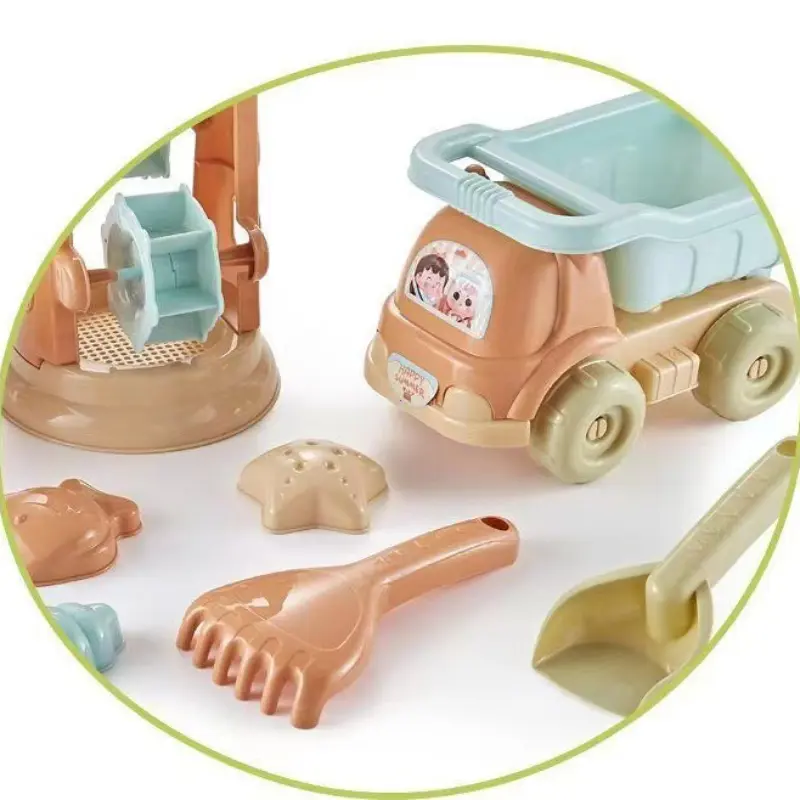 Children's Outdoor Beach Toys Fun Shovel Beach Bucket Set Storage Sand Digging Tool Bucket Gift Children's Sand Toys sand