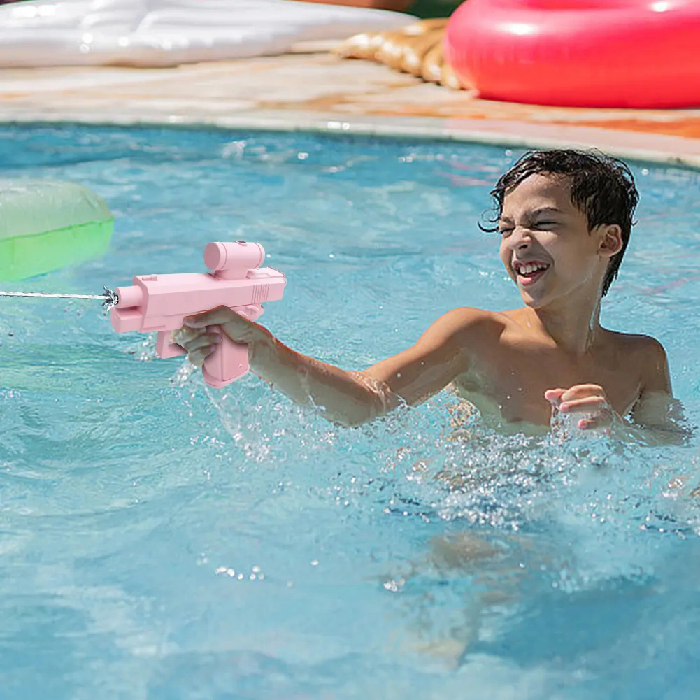 Handheld Manual Two-Way Water Gun Prank Watergun Toy Summer Seasides Water Toy Children Adult Outdoor Swimming Pool Seasides Toy