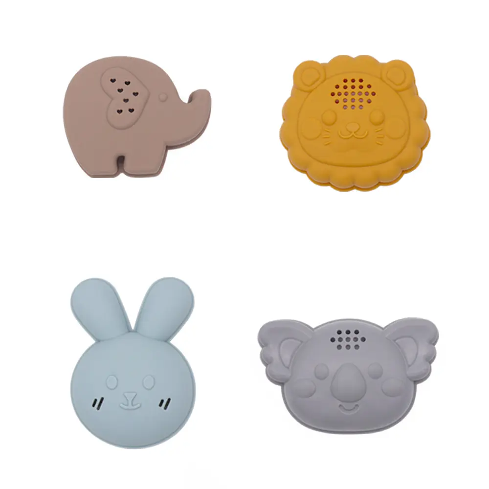 Silicone Kid Beach Toys Travel Friendly Beach Set Silicone Bucket Sand Molds Summer Outdoor Play Water Set Toys for Toddlers