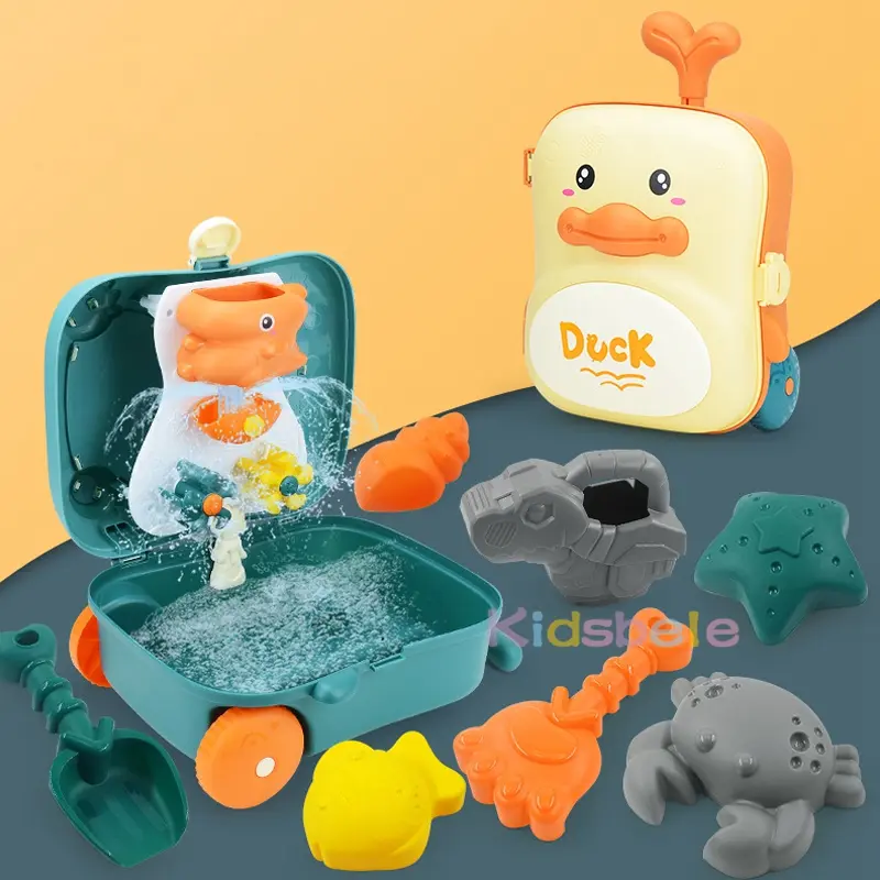 Kids Beach Toys Baby Beach Play Toys Sandbox Kit Summer Toys Beach Accessories Sand Water Game Tools Bath Toy For Baby
