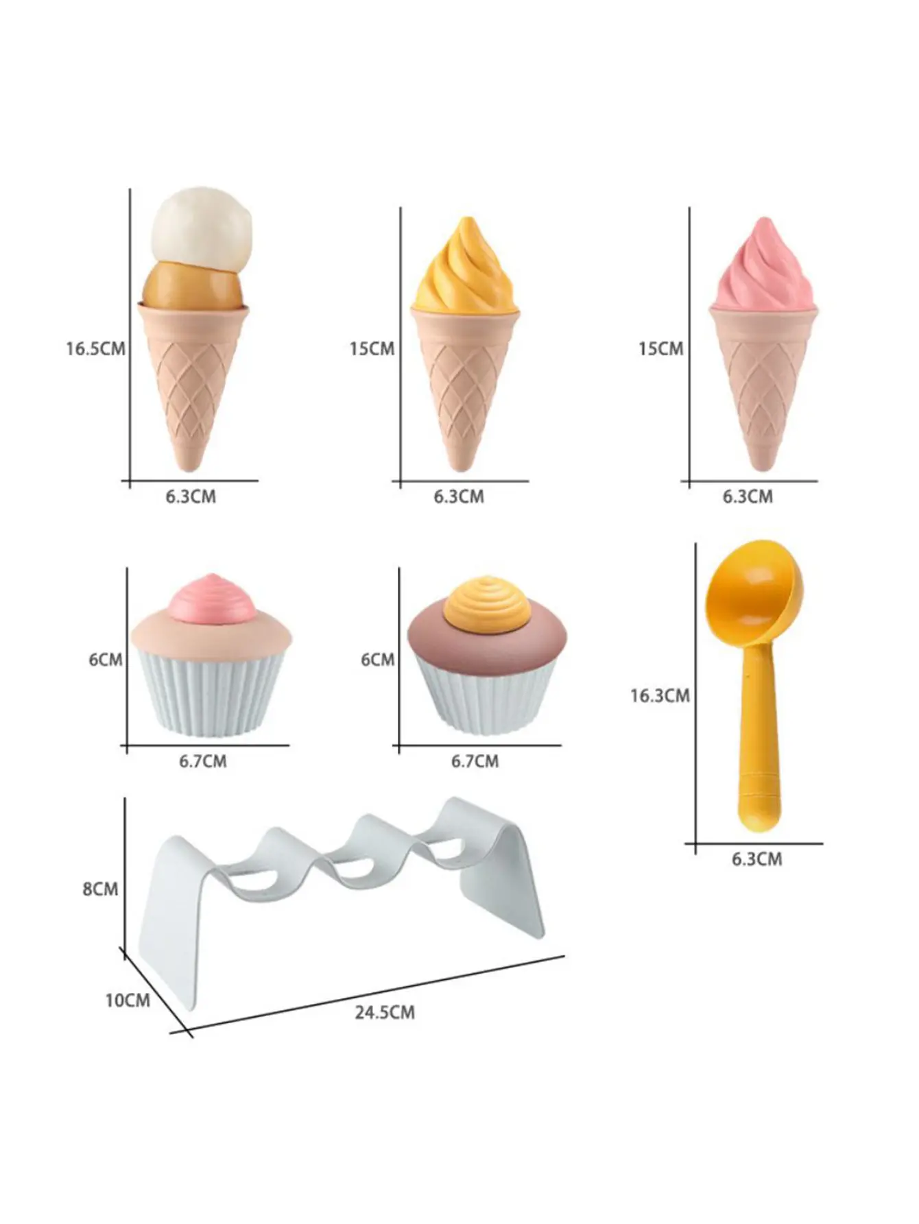 Children bulldozer straw Random color beach toy engineering car excavator wheat straw dredging tool splash beach shovel